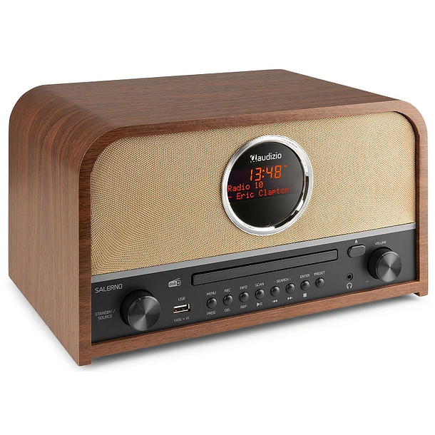Rádio FM/BT/CD/DAB+/USB c/ Leitor de CD 40W (SALERNO) - AUDIZIO 3