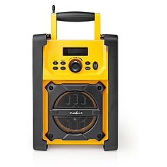 Rádio de Trabalho Portátil AM/FM 15W c/ Bluetooth (Altamente Resistente) - NEDIS