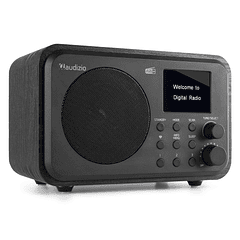 Rádio FM/DAB+ Bluetooth 30W c/ Bateria (Preto) - AUDIZIO MILAN