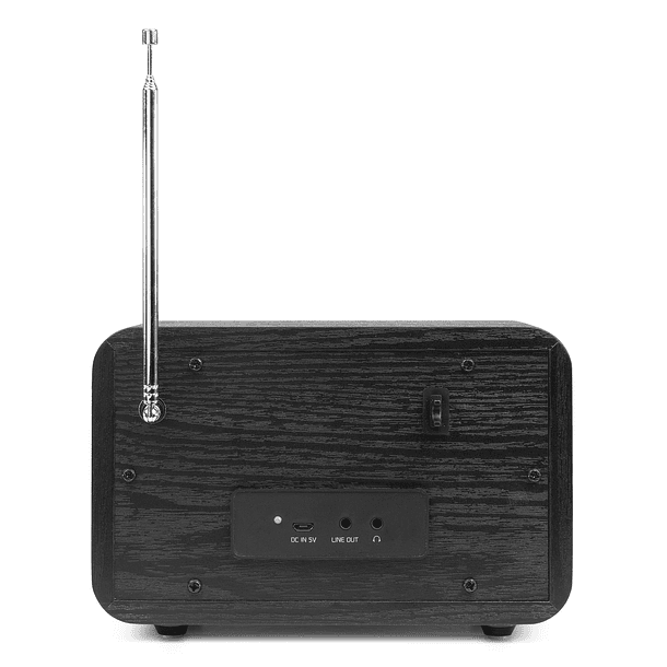 Rádio FM/DAB+ Bluetooth 30W c/ Bateria (Preto) - AUDIZIO MILAN 3