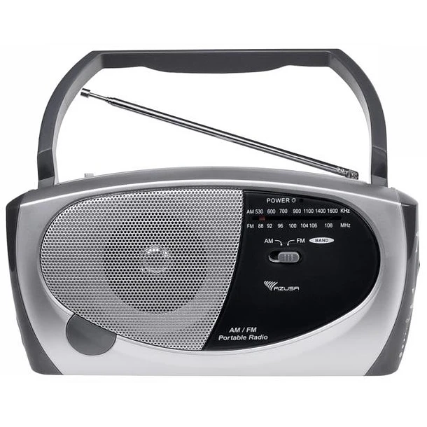 Rádio Portátil AM/FM Analógico - AZUSA 1