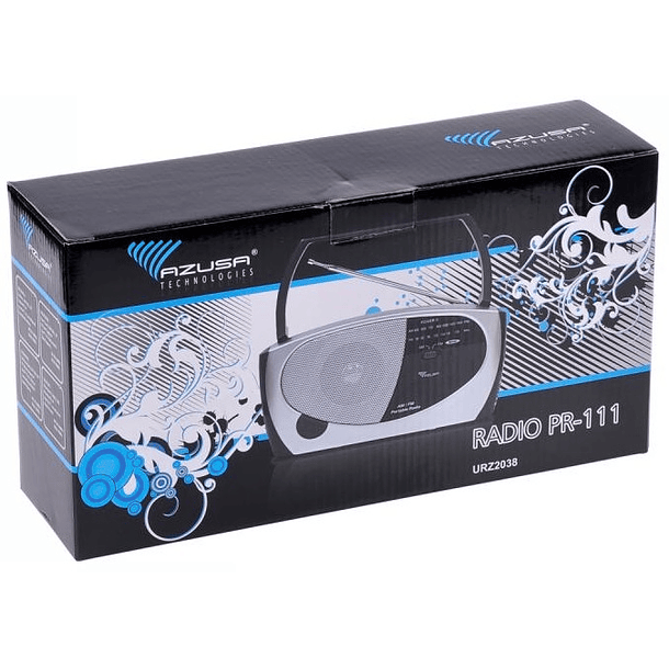Rádio Portátil AM/FM Analógico - AZUSA 2