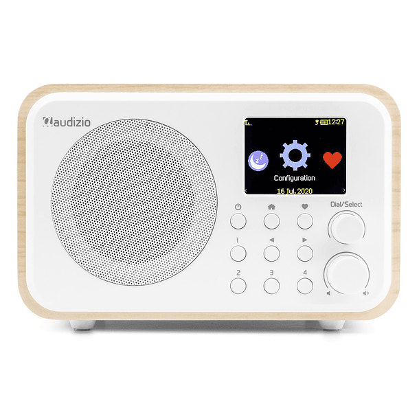 Rádio Portátil AM/FM Digital c/ Alarme Relógio (Vermelho) - ESPERANZA 3