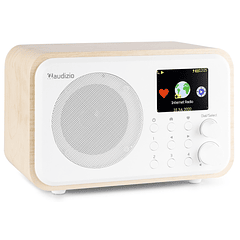 Rádio Wi-Fi Internet Bluetooth 30W c/ Bateria (Branco) - AUDIZIO VENICE