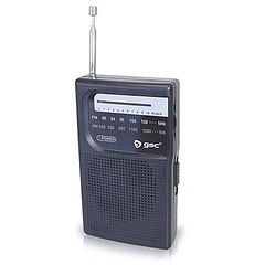 Rádio Portátil AM/FM Analógico - GSC