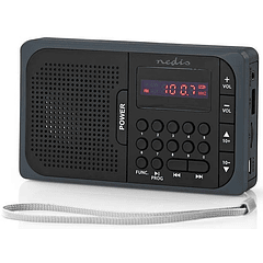 Rádio Relógio FM PLL (Preto) - BLAUPUNKT