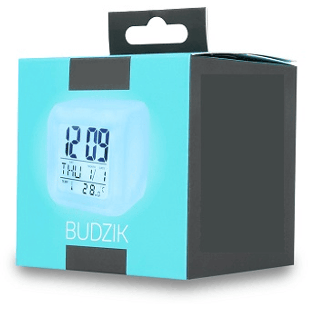 Despertador Iluminado c/ Calendário, Temperatura e Alarme 2