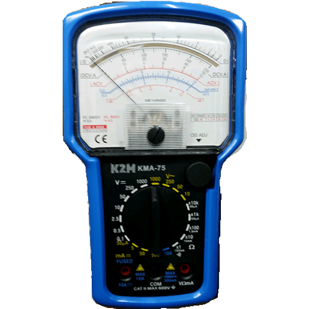 Multimetro Analógico KMA-75 - K2M 2