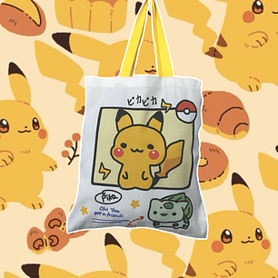 Totebag Pokemon Pikachu 