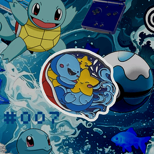 Pin Squirtle Redondo