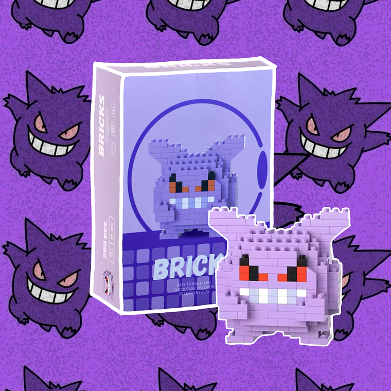 Bricks Pokemon Gengar 1