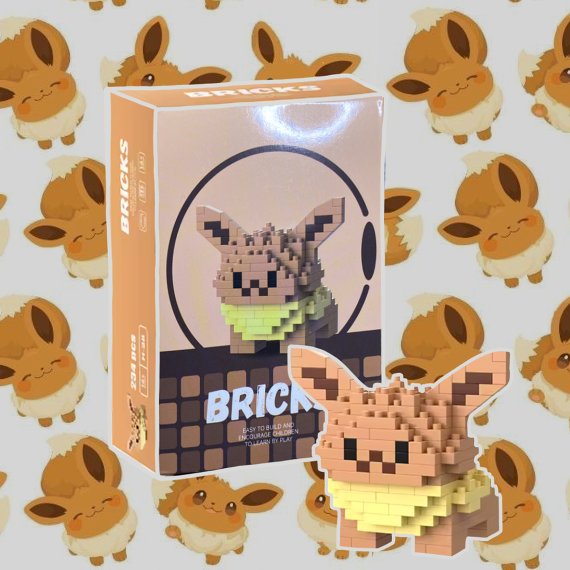 Bricks Pokemon Eevee 1