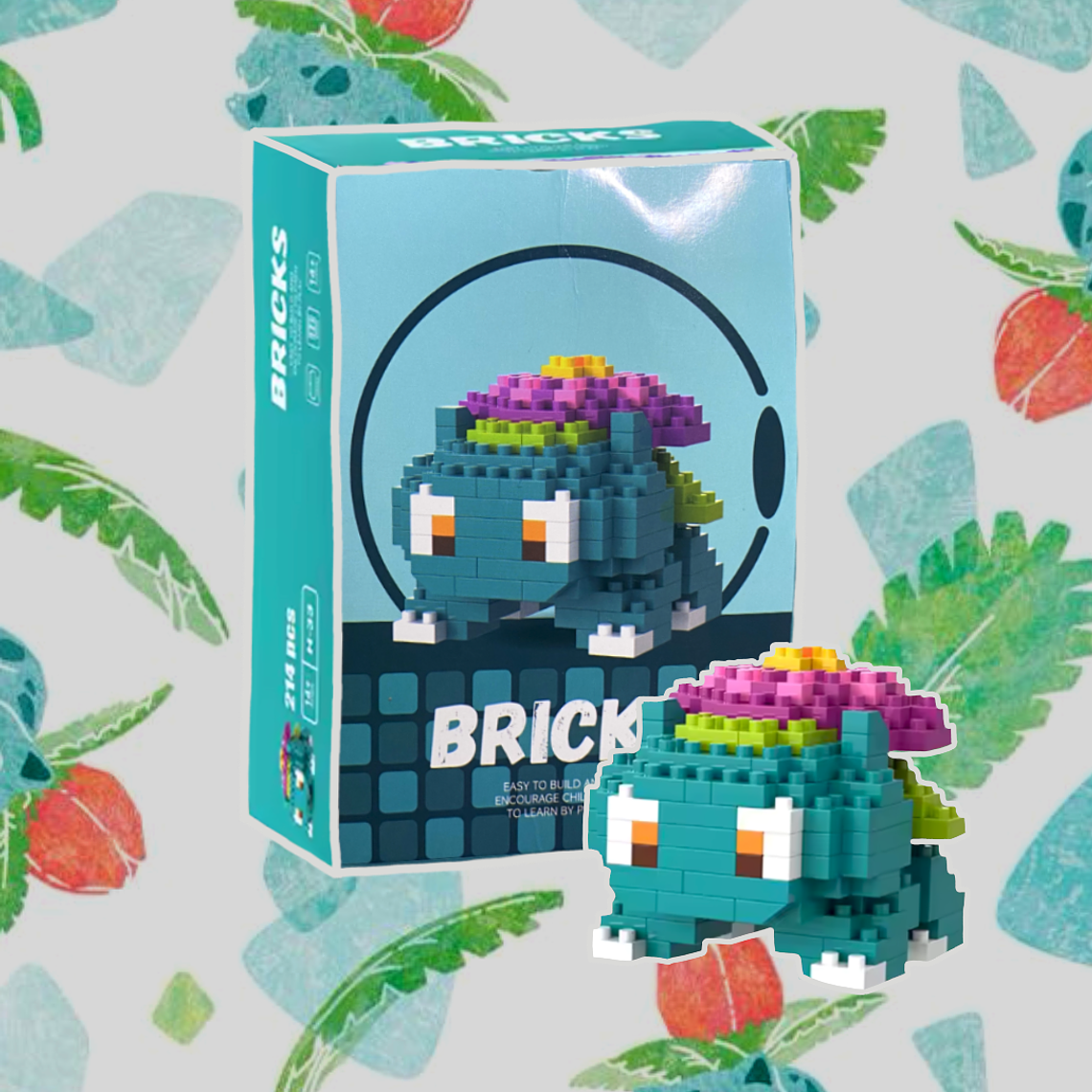 Bricks Pokemon Ivysaur 1
