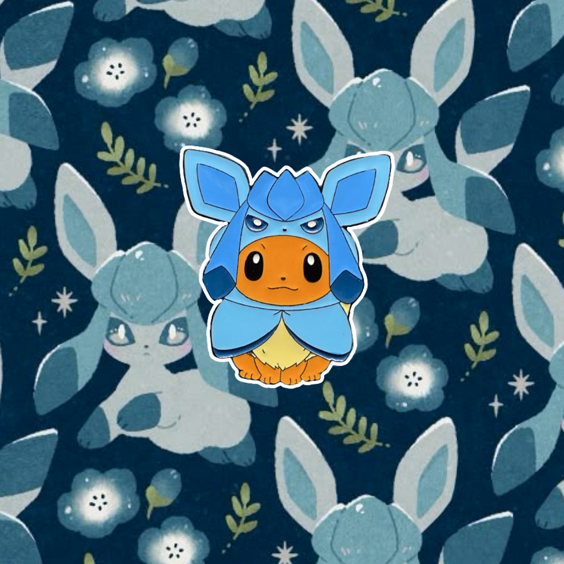 Pin Eevee Glaceon 1