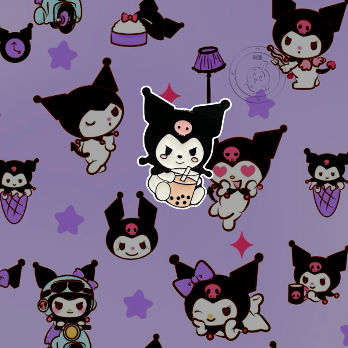 Pin Kuromi Bubble Tea 1