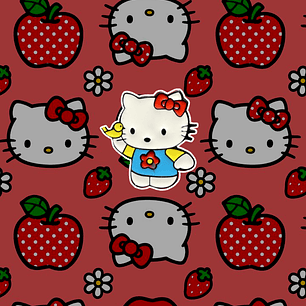 Pin Hello Kitty Pajarito