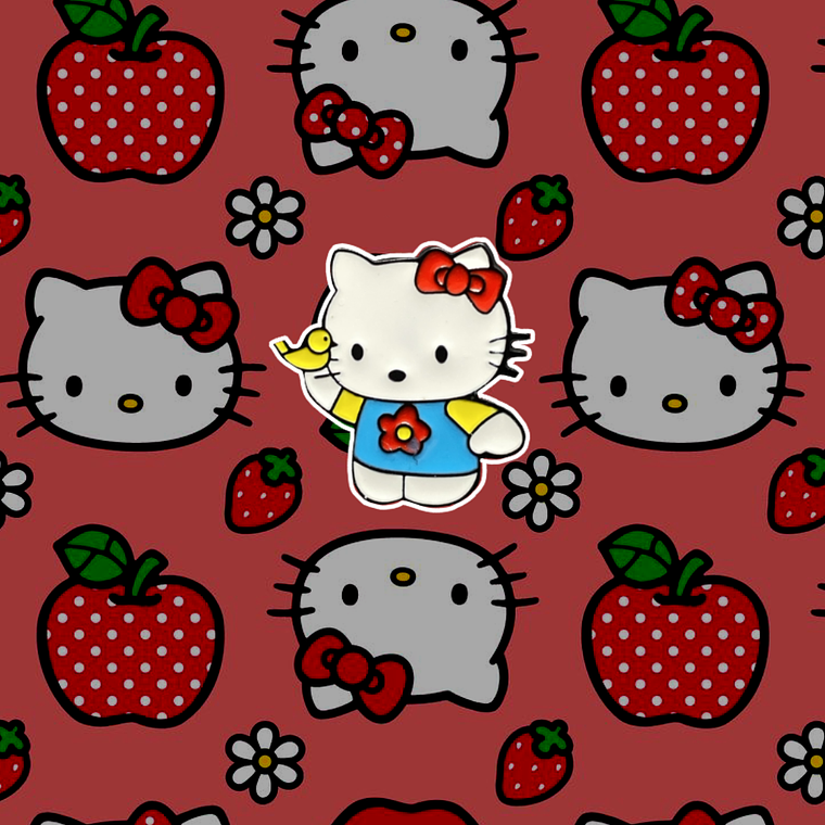 Pin Hello Kitty Pajarito 1