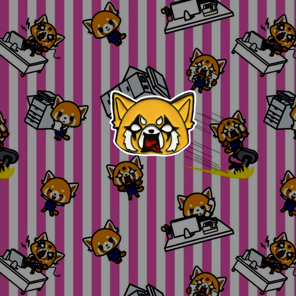 Pin Aggretsuko 1