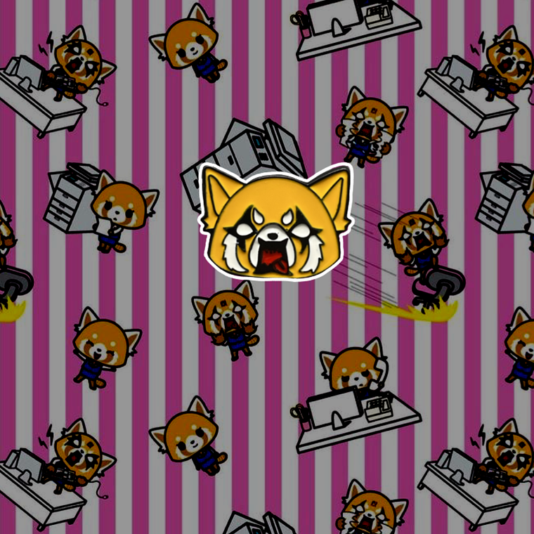 Pin Aggretsuko 1