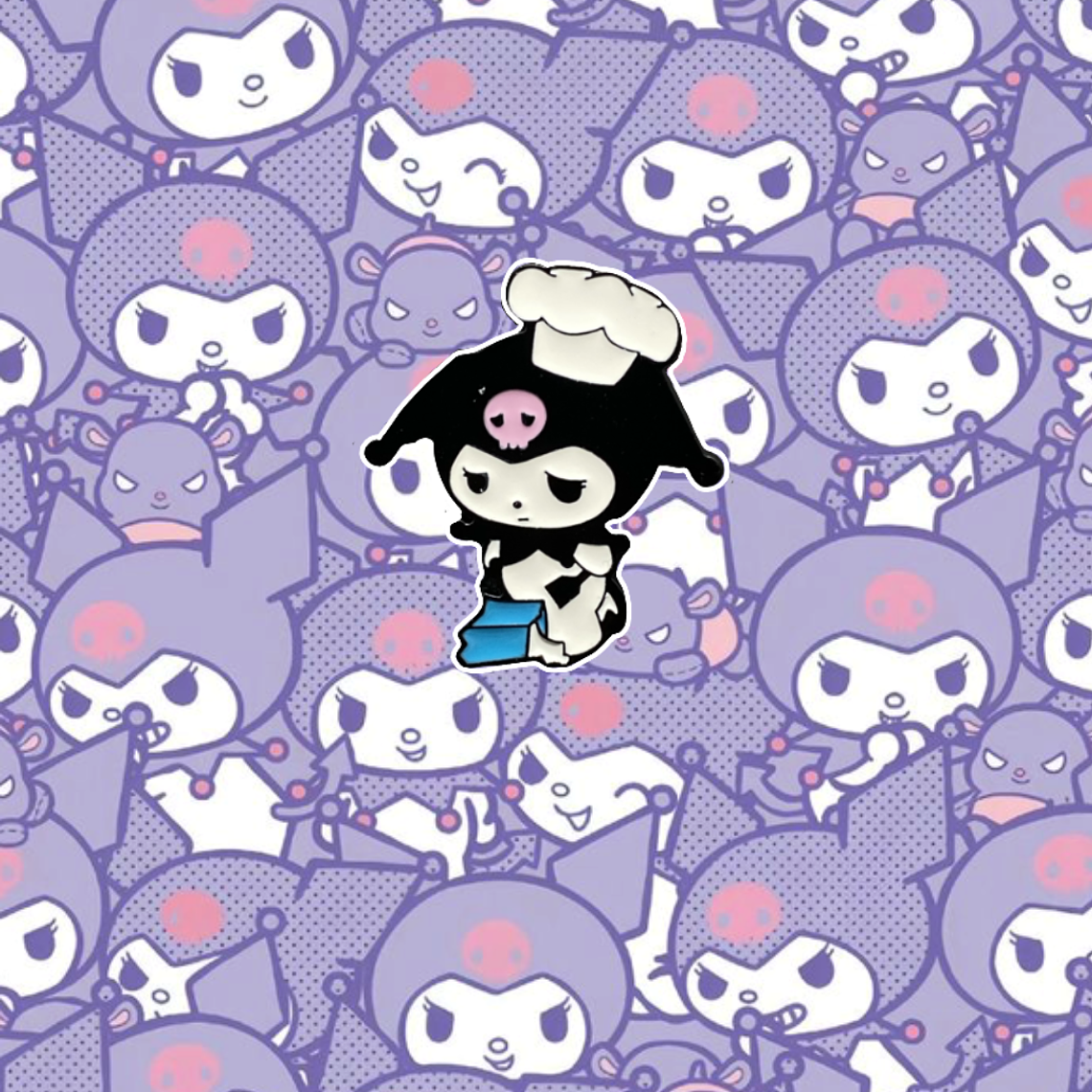 Pin Kuromi Triste  1
