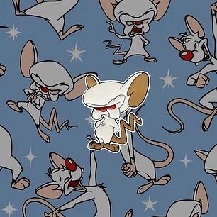 Pin Cerebro de Pinky y Cerebro 