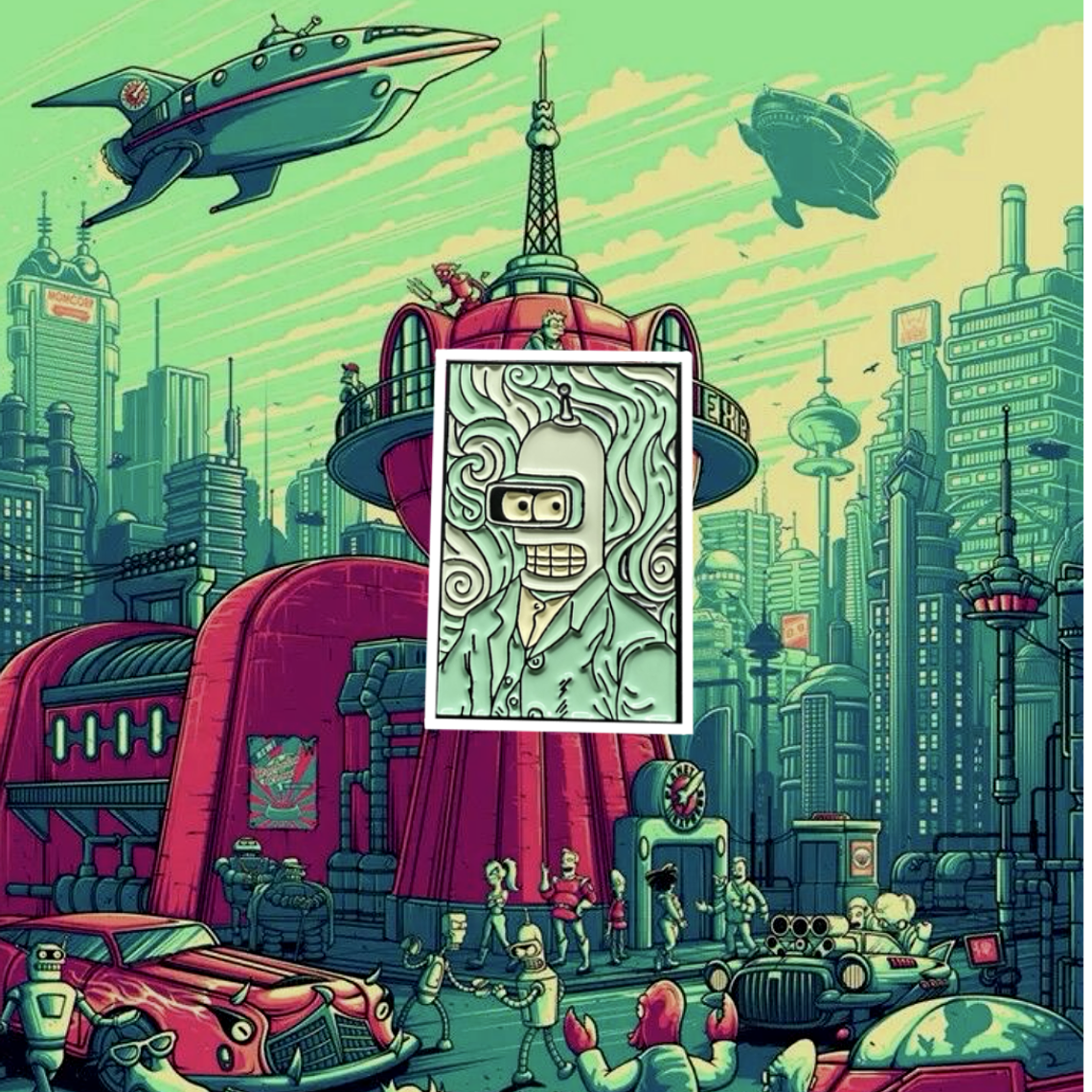 Pin Bender Van Gogh 1