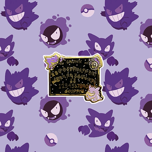 Pin Gengar Ouija