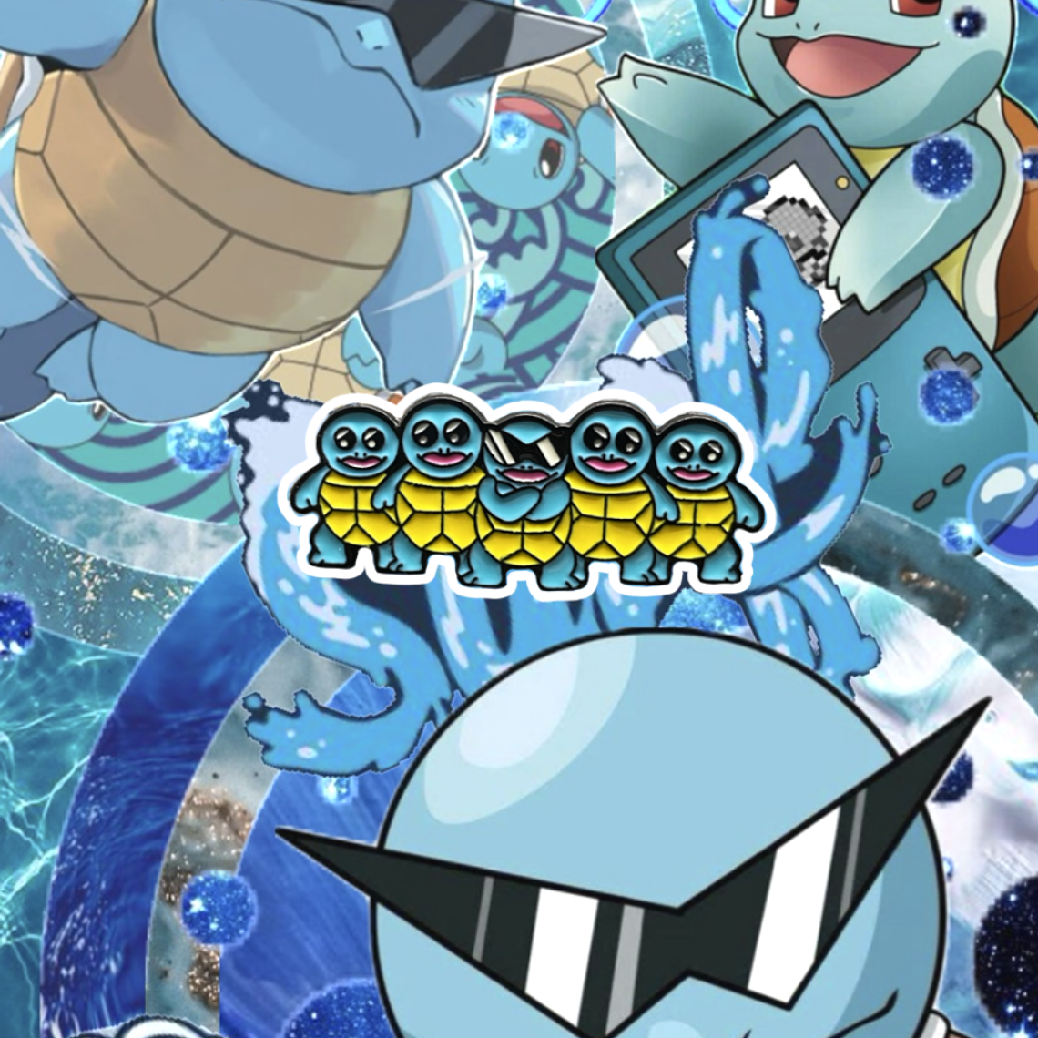 Pin Squirtle Squad  1