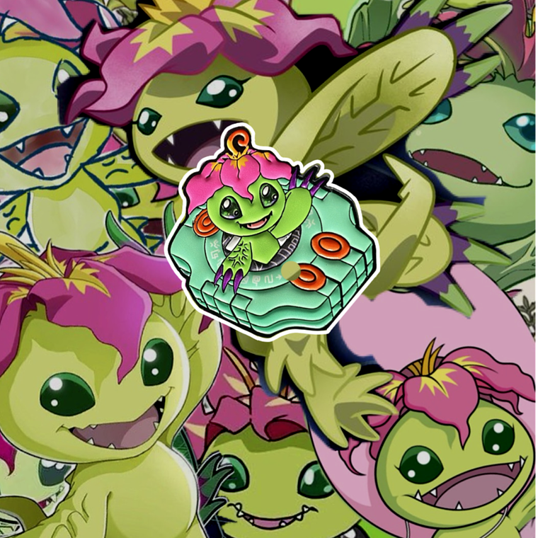 Pin Palmon Digimon 1