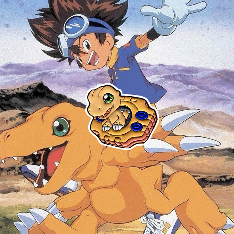 Pin Agumon Digimon 1