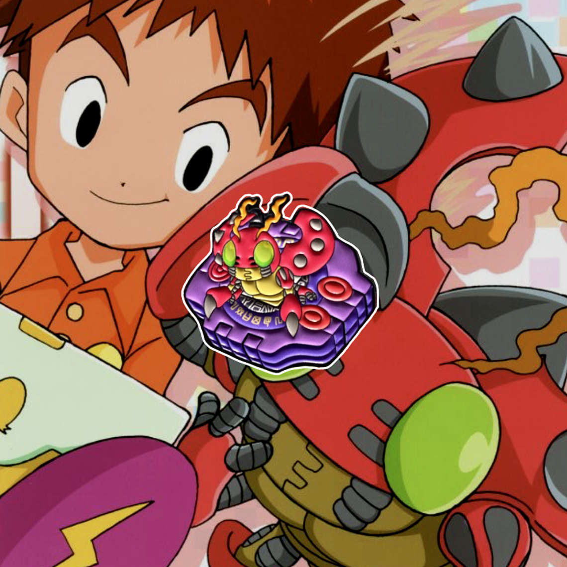 Pin Tentomon Digimon 1