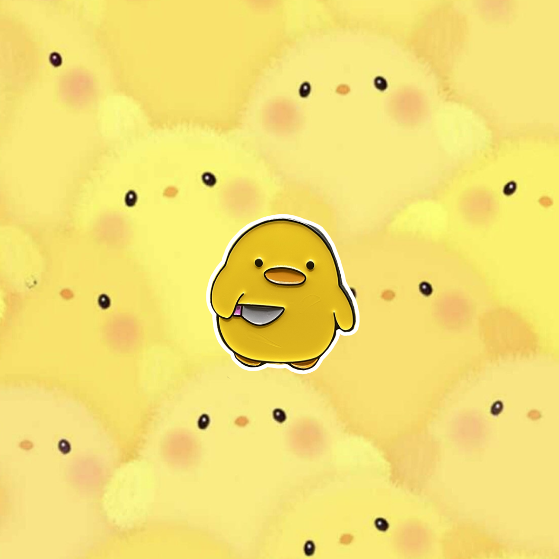 Pin Pollito Cuchillo 1