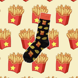 Calcetines papas fritas 