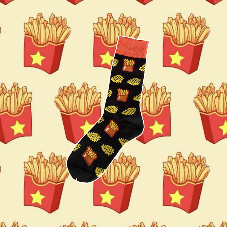 Calcetines papas fritas  1