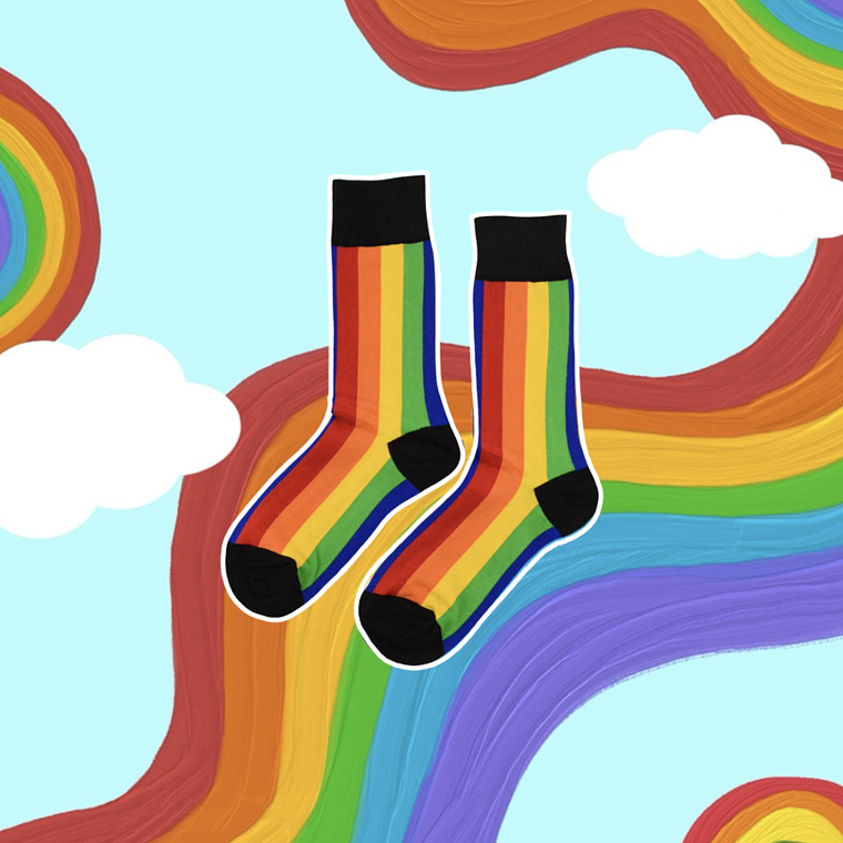 Calcetines arcoíris  1