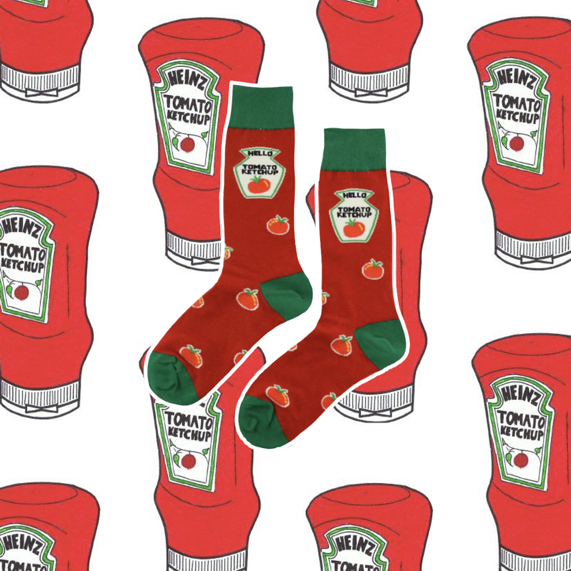 Calcetines Ketchup 1
