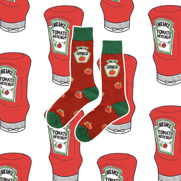 Calcetines Ketchup 1