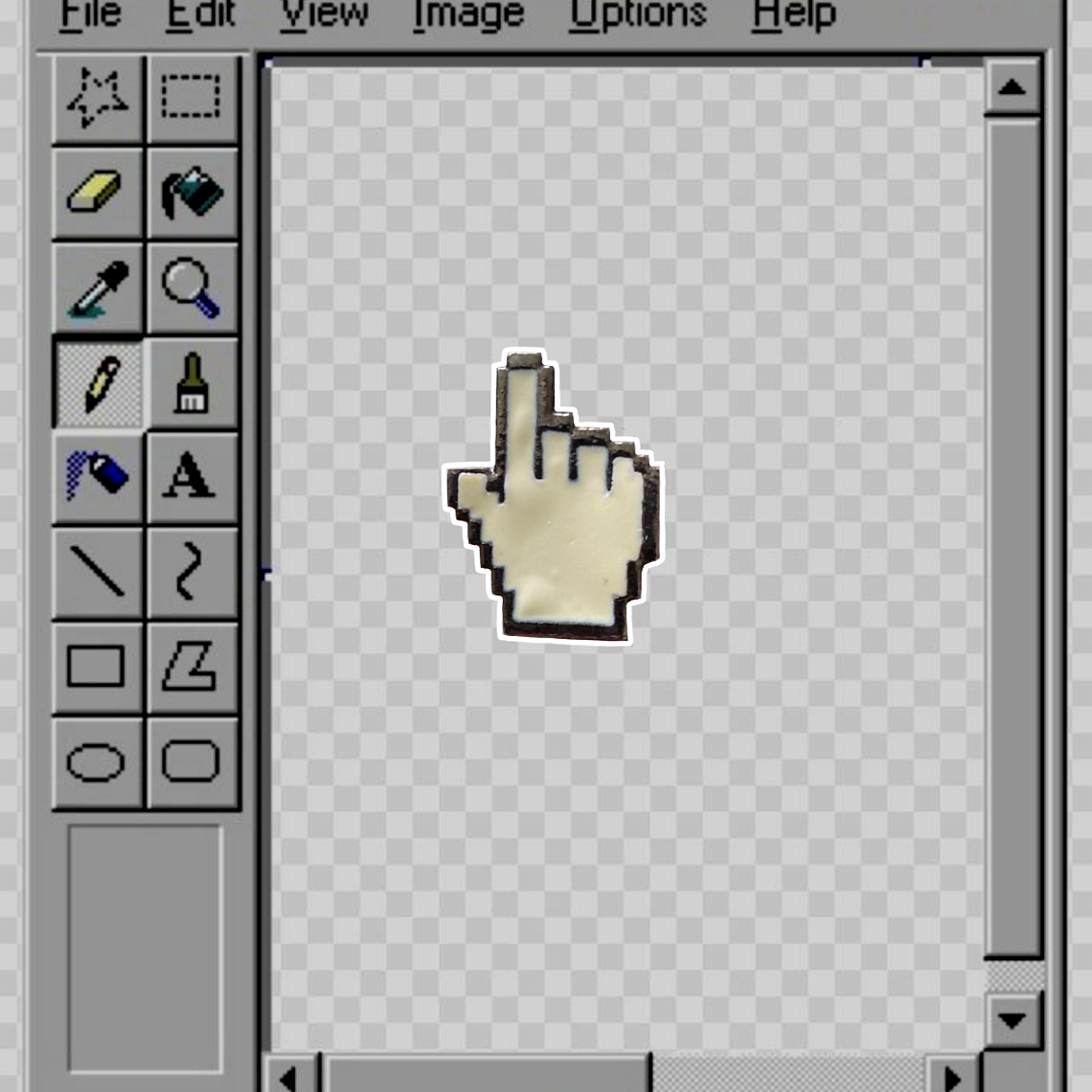 Pin Cursor dedo  1