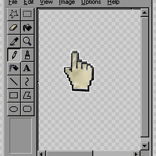 Pin Cursor dedo 