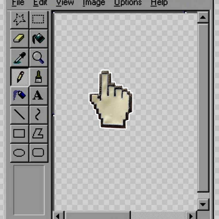 Pin Cursor dedo  1
