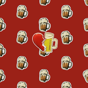 Pin I love Cerveza