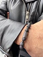 Pulsera Triquetra Celta - Piedras volcánicas - Miniatura 2