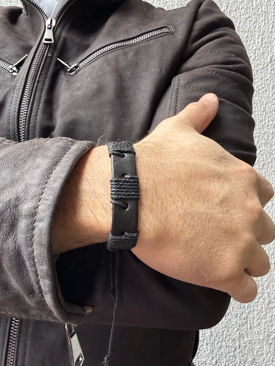 Pulsera Cuero Einar - Black 2