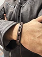 Pulsera Cuero Ivar - Café Moro - Miniatura 2