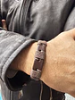Pulsera Cuero Einar - Café Moro - Miniatura 2