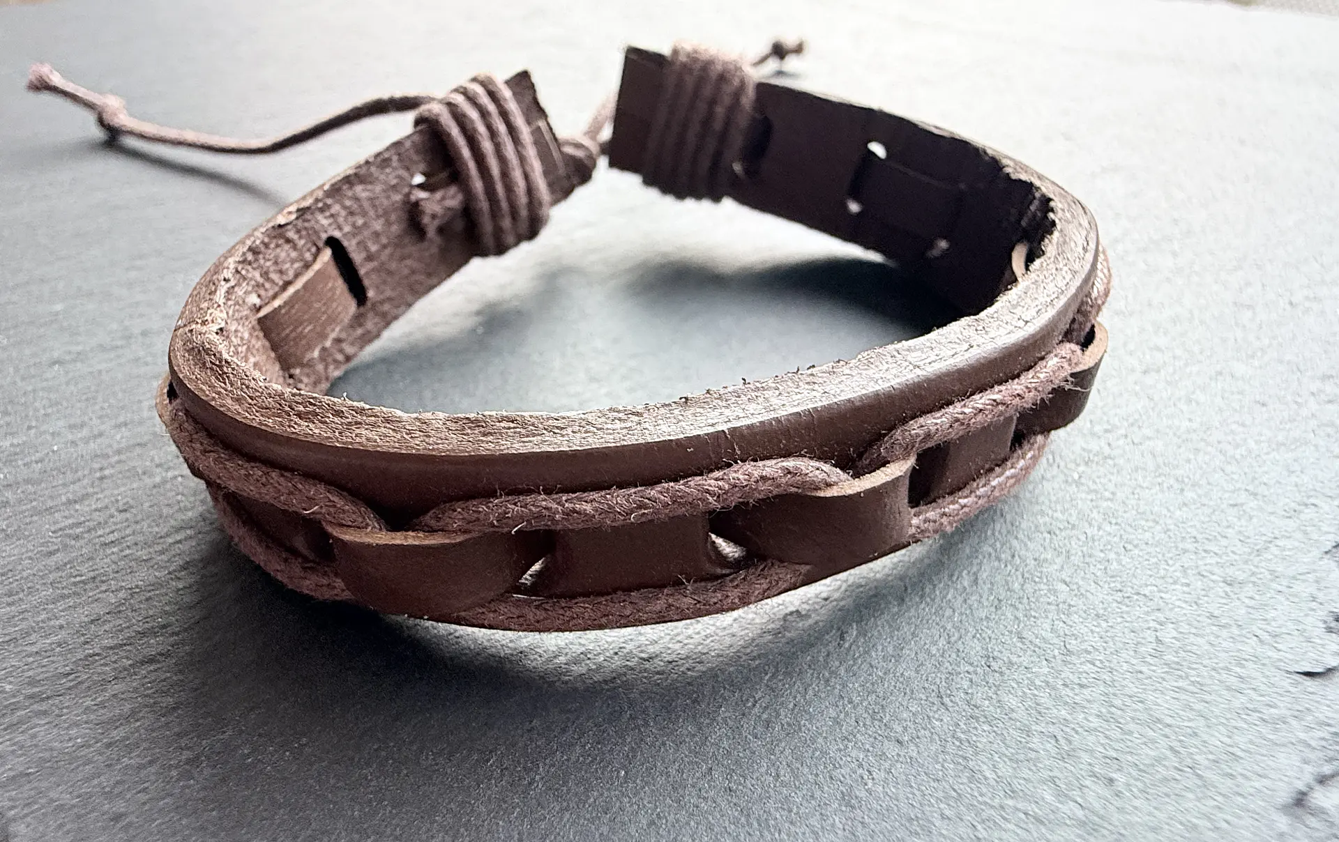 Pulsera Cuero Ivar - Mocca 1