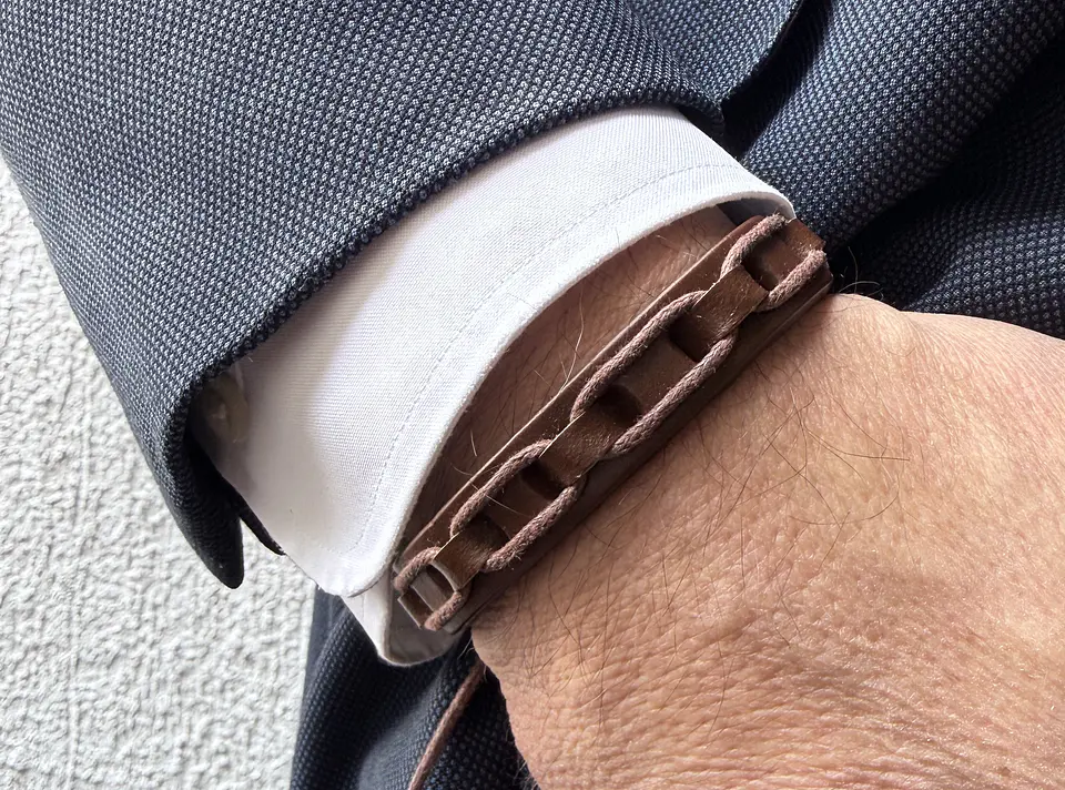 Pulsera Cuero Ivar - Mocca 2