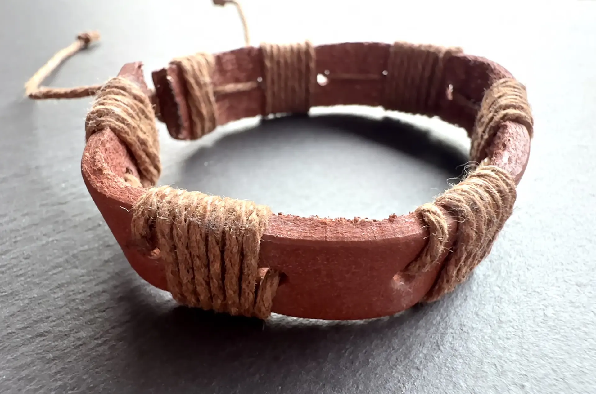 Pulsera Cuero Einar - Camel 1