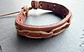 Pulsera Cuero Ivar - Camel - Miniatura 1