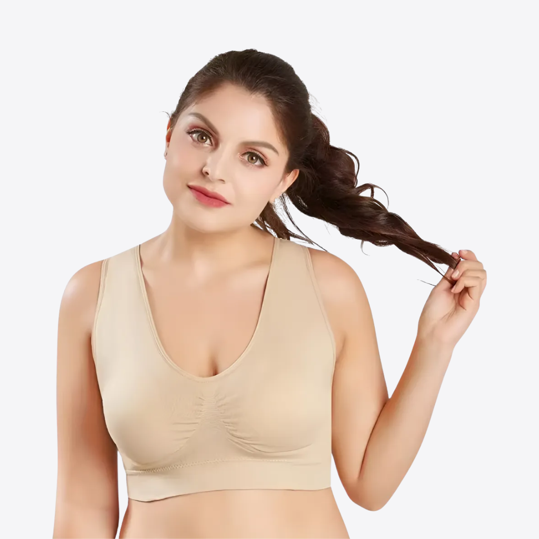 Pack De Sostén Deportivo Peto Para Mujer Tallas Grandes